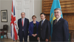 Великобритания укрепляет связи с Казахстаном
