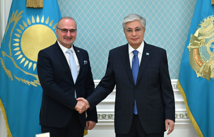 Мемлекет басшысы Хорватияның Сыртқы және еуропалық істер министрін қабылдады