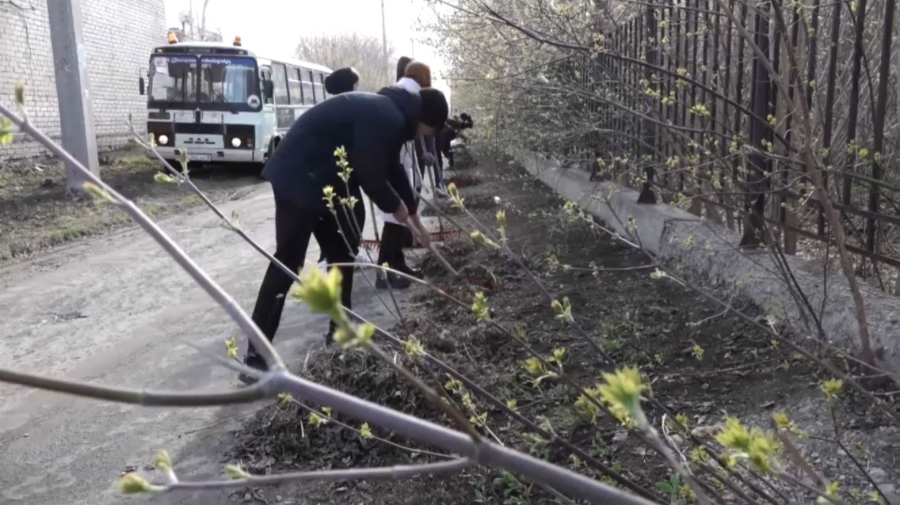 Петропавлдық белсенділер батыр атындағы көшені тазалады