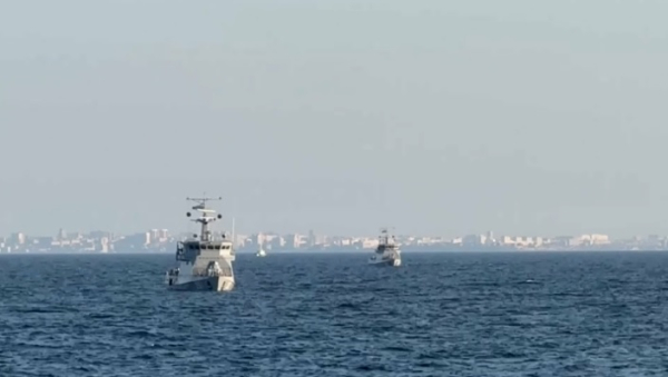 ВМС Казахстана провели учения в Каспийском море