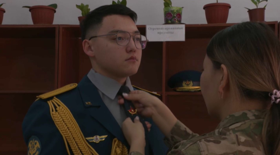 Ұлттық ұлан Жеңіс шеруіне қызу дайындалып жатыр