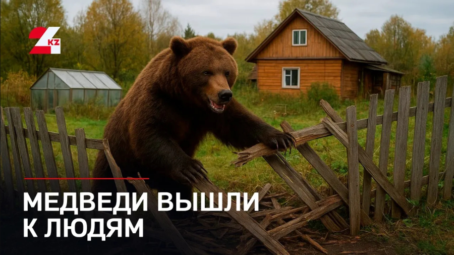 Bears Increasingly Enter Residential Areas in East Kazakhstan