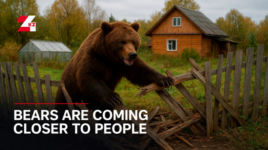 Bears Increasingly Enter Residential Areas in East Kazakhstan