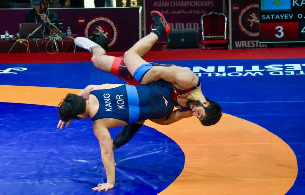 Казахстанкий борец поборется за золотую медаль чемпионата Азии в Аммане