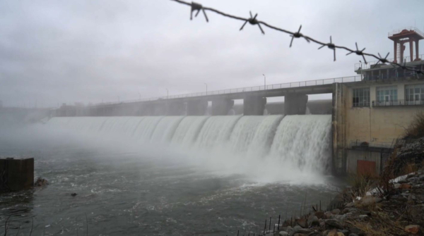 Перелив на водохранилище в СКО постепенно снижается