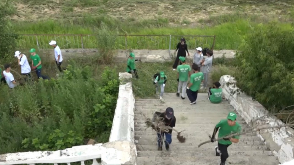 Акция «Таза Қазақстан» продолжается в Абайской области