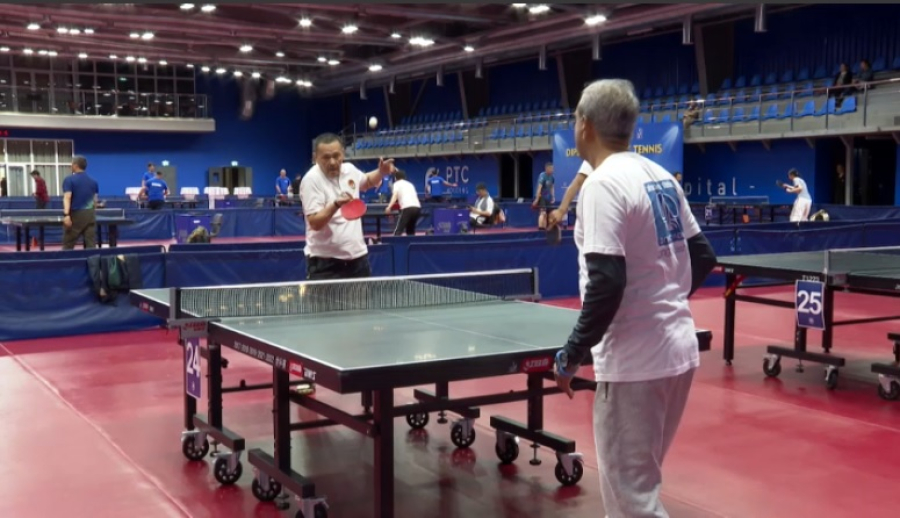 Турнир по настольному теннису среди дипломатов организовали в Астане
