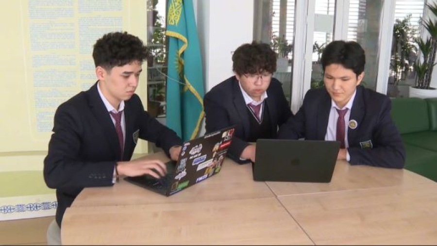 Ақтаулық оқушылар цифрлық платформа ойлап тапты