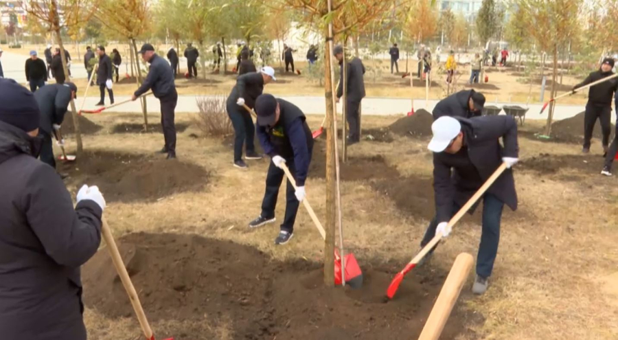 Елордада Үкімет аппараты сенбілікке қатысты