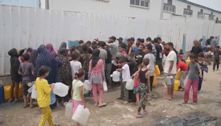 Газада аштықтан әлсіреген 65 мың бала ауруханаға түсті