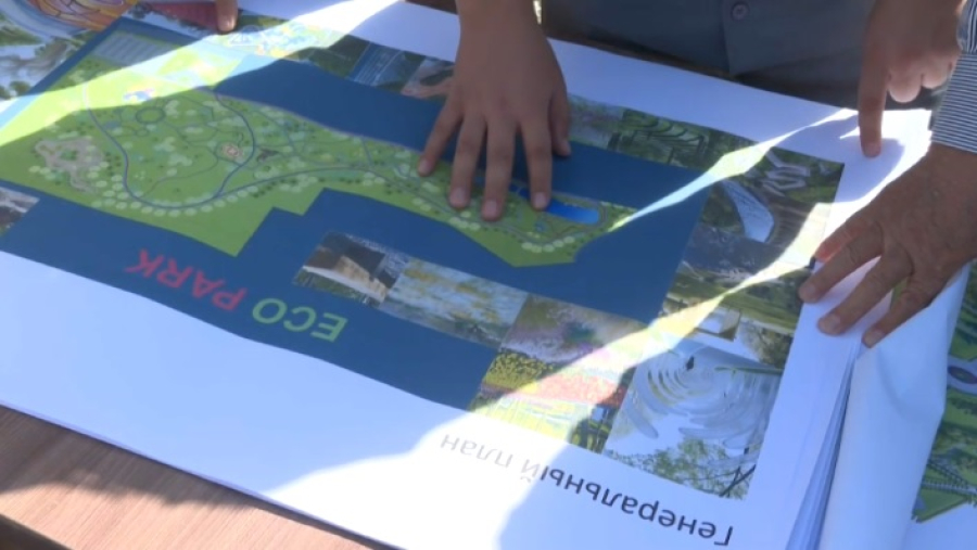 Экопарк создают в Шымкенте на месте мусорного полигона