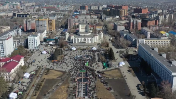 Празднование Наурыза в Семее собрало более 10 тысяч человек