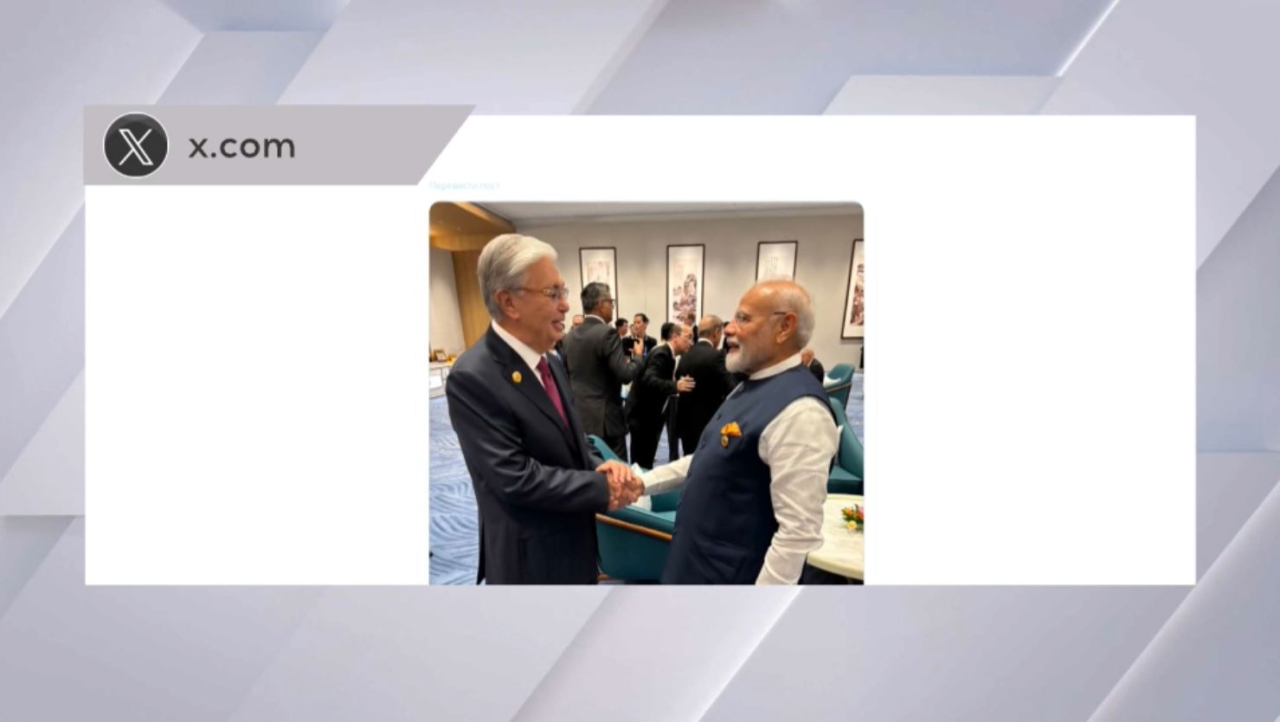 Нарендра Моди Қазақстанмен ынтымақтастықтың маңызын атап өтті