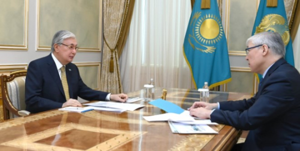 Токаев принял акима области Ұлытау Берика Абдыгалиулы