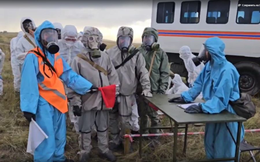 «Қалқан-2025»: в ВКО отработали действия в условиях радиационной угрозы