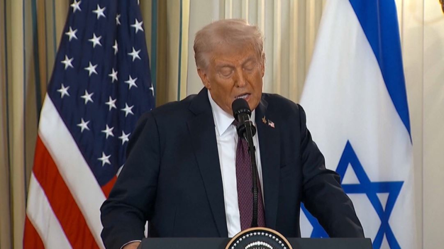 Трамп Газаға қатысты бейбіт жоспар ұсынды  