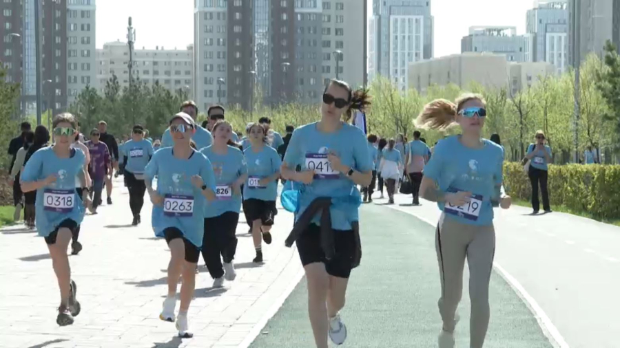 Елордада «Run for Autism» қайырымдылық марафоны өтті