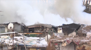 500 человек эвакуировали из-за пожара в трущобах Сеула
