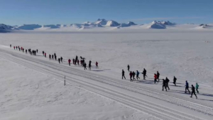 В Антарктиде завершился один из самых экстремальных марафонов в мире