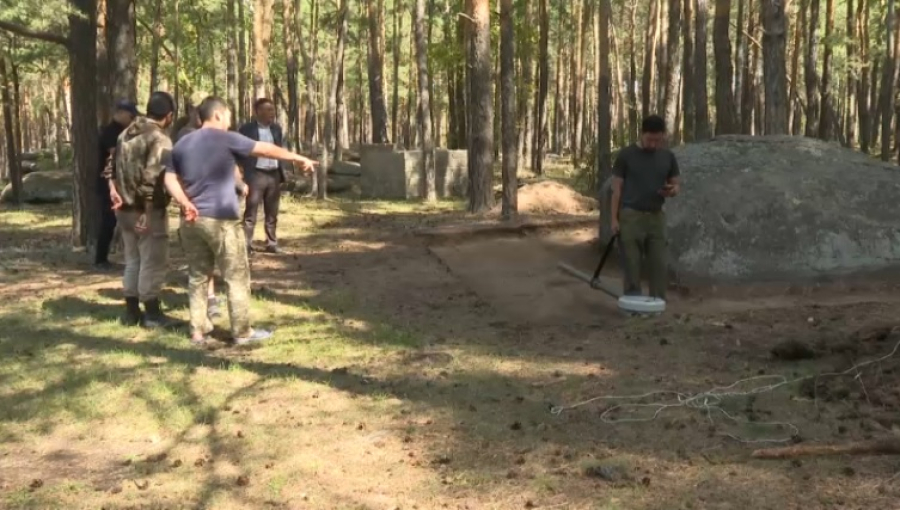 Памятники тюркской эпохи нашли в Сандыктауском районе