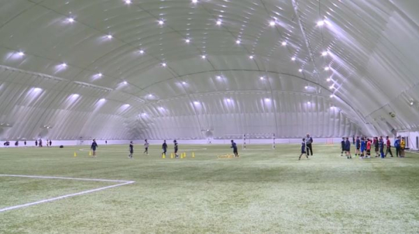 Современные футбольные площадки для детей появятся в сёлах Казахстана