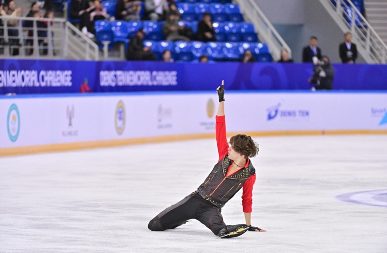 Казахстанский фигурист стал третьим на Гран-при в США