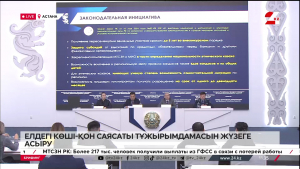 Брифинг. Еліміздегі көші-қон саясаты тұжырымдамасын жүзеге асыру