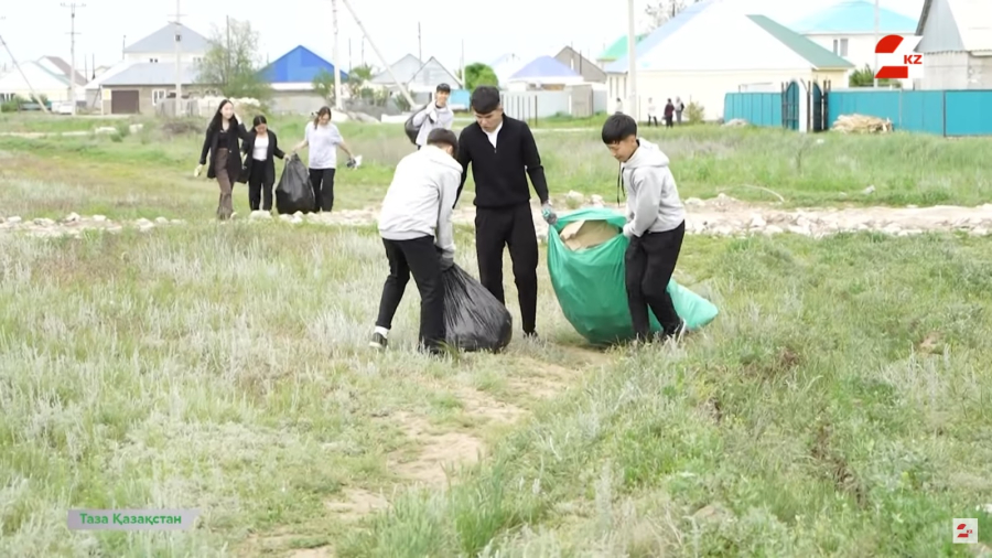 У кого больше мусора – тот молодец! Экобатл устроили в ЗКО