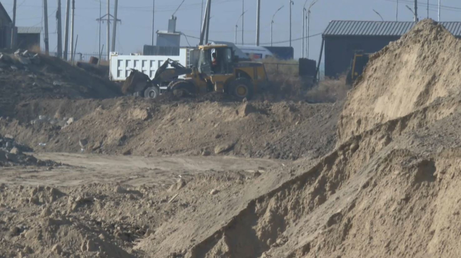 Овраг «Самал» в Шымкенте перекопали под строительство