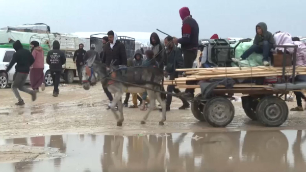 Газа секторындағы қаланы су басты