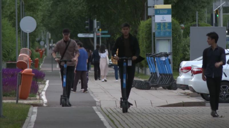 10 мың самокат айдаушы айыппұл төледі