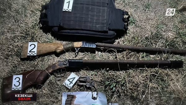 Таразда қоқыстан қару табылды