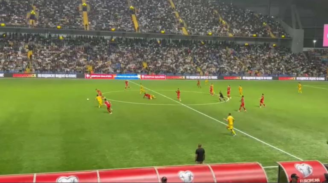 Матч Казахстан – Уэльс прошёл в Астане