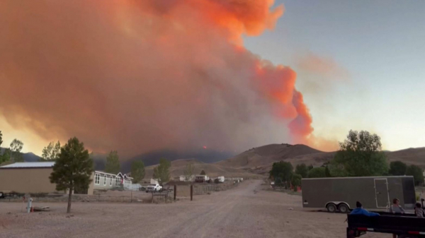 Юта штатында орман өртеніп жатыр