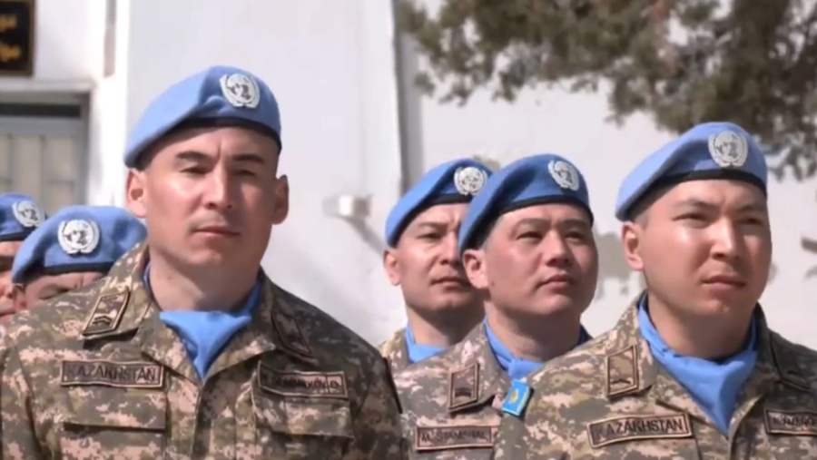 Казахстан провёл плановую ротацию миротворцев на Голанских высотах
