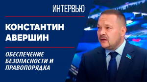 Обеспечение безопасности и правопорядка. Константин Авершин