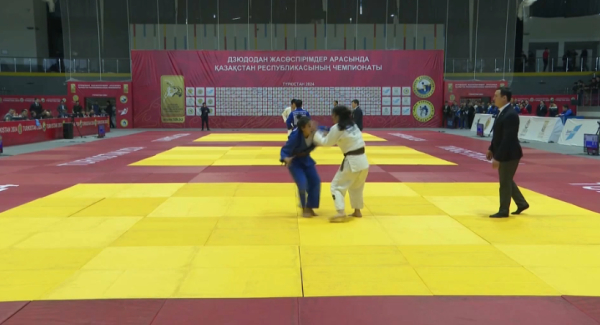 Түркістанда дзюдодан жасөспірімдер арасында ел чемпионаты басталды