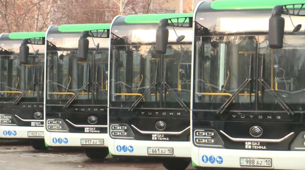 Қостанайда қоғамдық көлік паркі жаңартылып жатыр