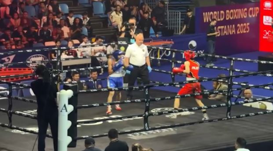Третий этап Кубка мира по боксу проходит в Астане