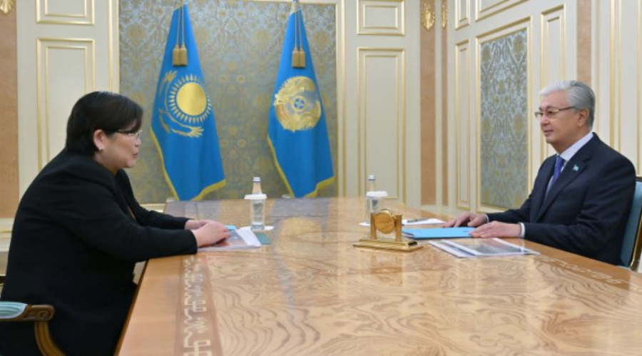 Қ. Тоқаев Конституциялық сот төрағасын қабылдады