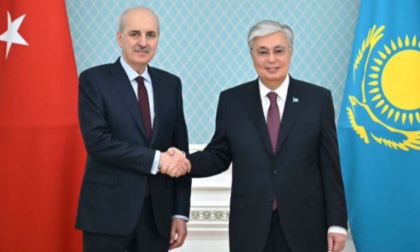 Президент Түркия Ұлттық мәжілісінің төрағасын қабылдады