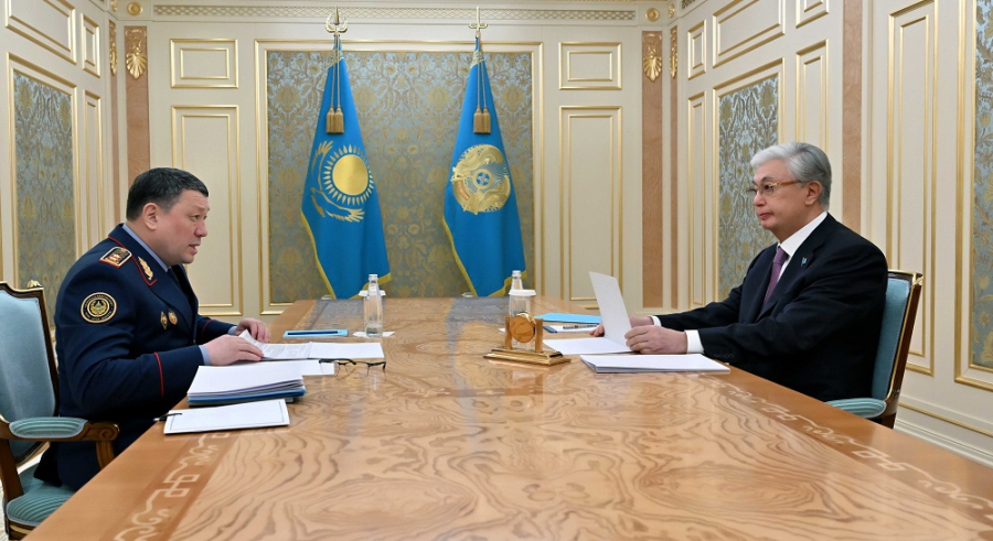 Президенту доложили о криминогенной ситуации в Казахстане