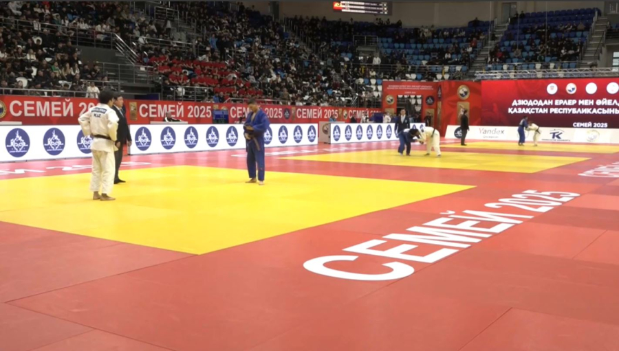 Семейде дзюдодан ел чемпионаты өтіп жатыр