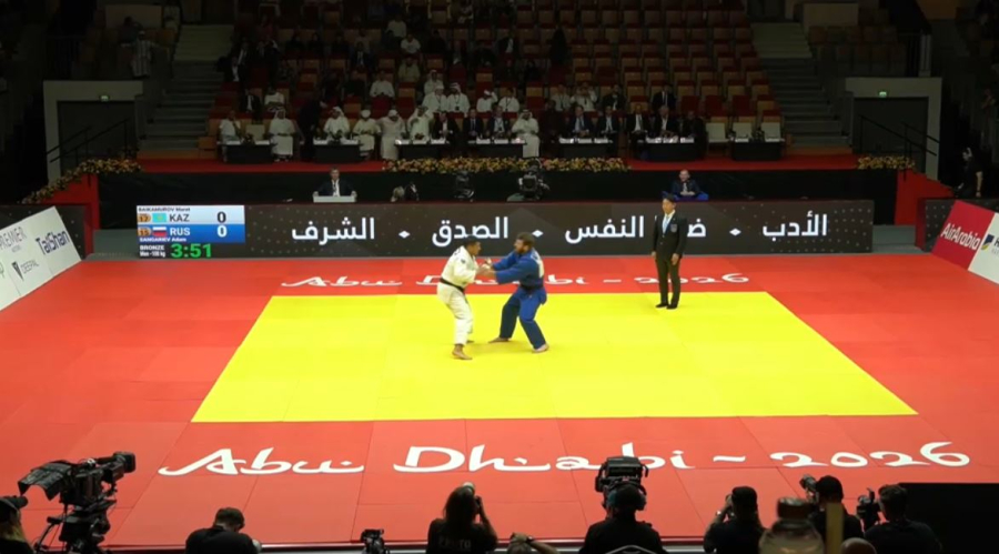 Дзюдошы М. Байқамұров «Abu Dhabi Grand Slam» жарысының қола жүлдегері атанды