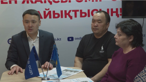 Представители ОСДП пообщались с жителями села Жолымбет