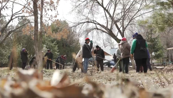 «Таза бейсенбі»: Балпық би ауылында 5000 тонна қоқыс шығарылды