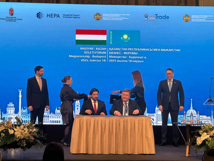 Казахстан нарастит экспорт в Венгрию по 95 видам товаров