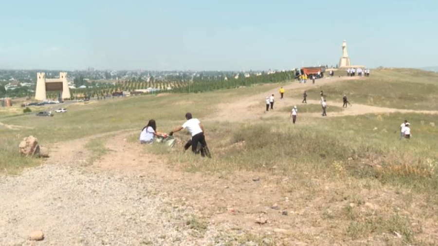 Тараздағы этно-тарихи кешен аумағы ретке келтірілді