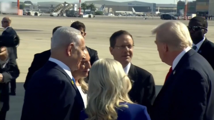 Дональд Трамп прибыл в Израиль