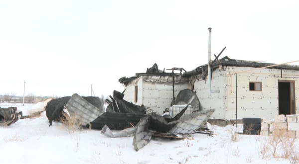 Ақтөбеде пауэрбанк жарылып, үй өртенді